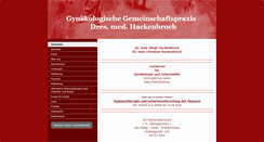 Desktop Screenshot of gyn-praxis-dr-hackenbroch.de